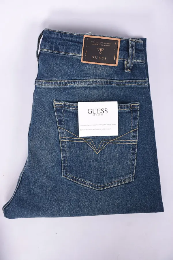 Jean Guess Homme Coupe Normal Ref-GS73229( Dirty )