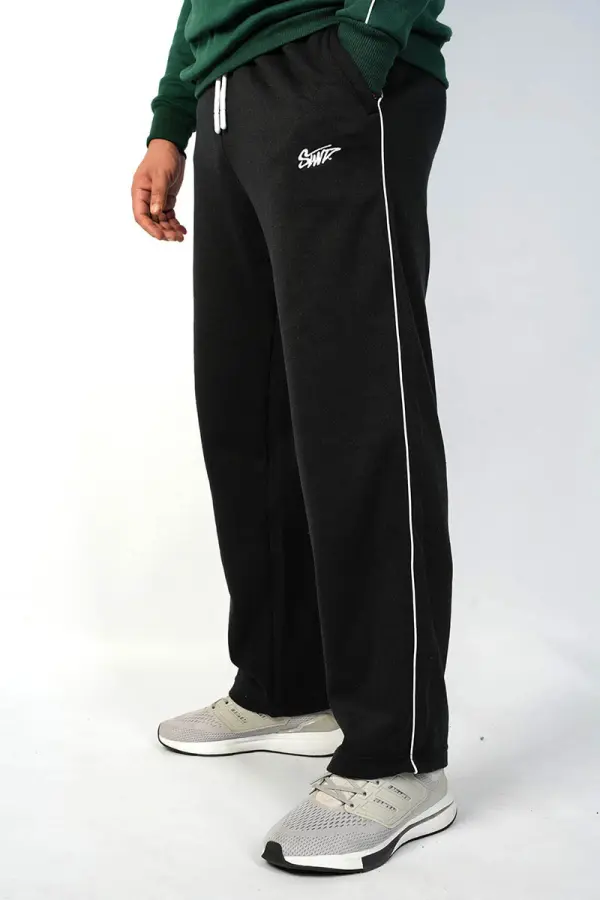 2 Sweatpants STWD By pull&bear  Chauds & Doux  ( Gris + Noir ) Ref-pb7I901H